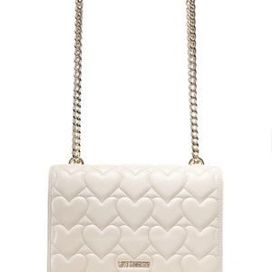 Love moschino quilted shoulder bag